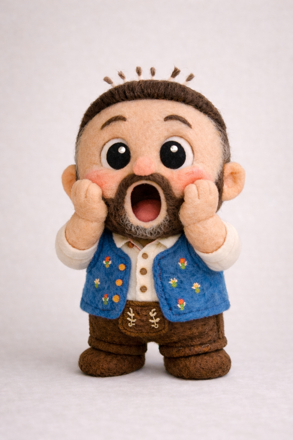 Sepp looking shocked